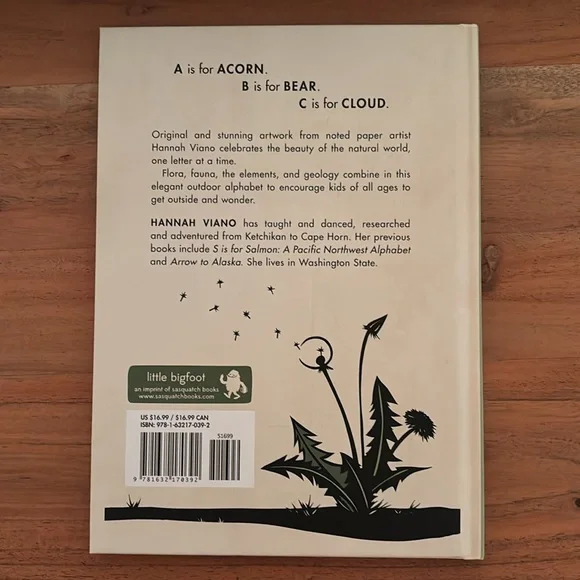 B is for Bear by Hannah Viano alphabet book PNW - Picture 2 of 8